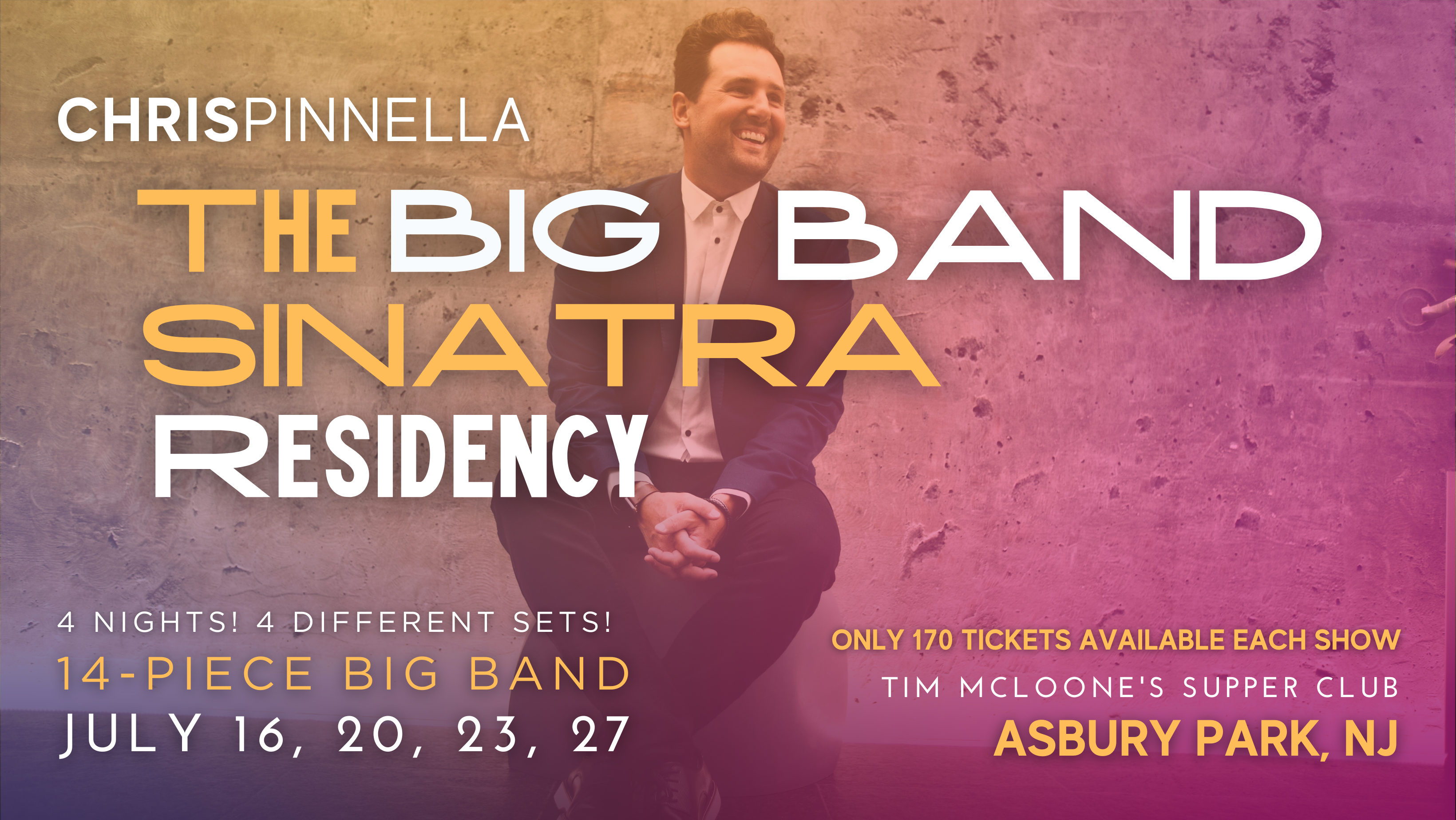 Chris Pinnella: The Big Band Sinatra Residency